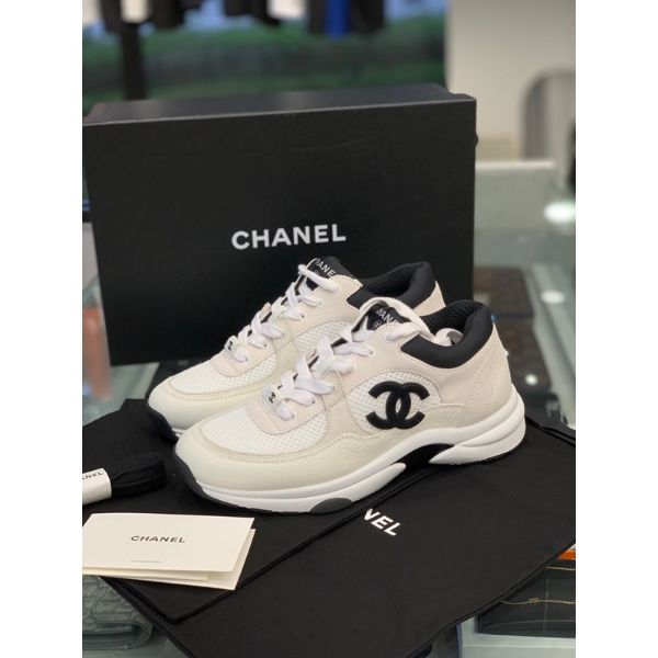 Chanel 香奈兒 經典 黑白熊貓配色 女生 球鞋