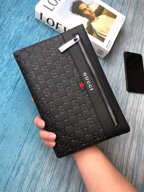 Gucci手拿包 男女同款手抓包 手提包 男士包包